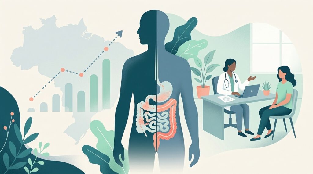 Doença de Crohn e retocolite ulcerativa estão entre as principais formas de doença inflamatória intestinal.