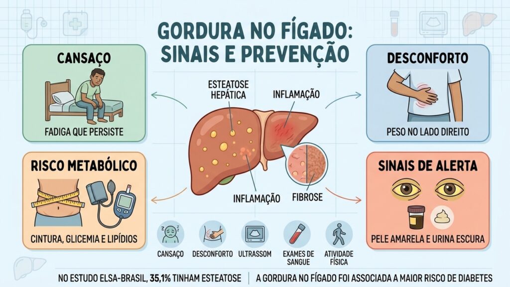 Os primeiros sinais de que seu fígado pode não estar bem
