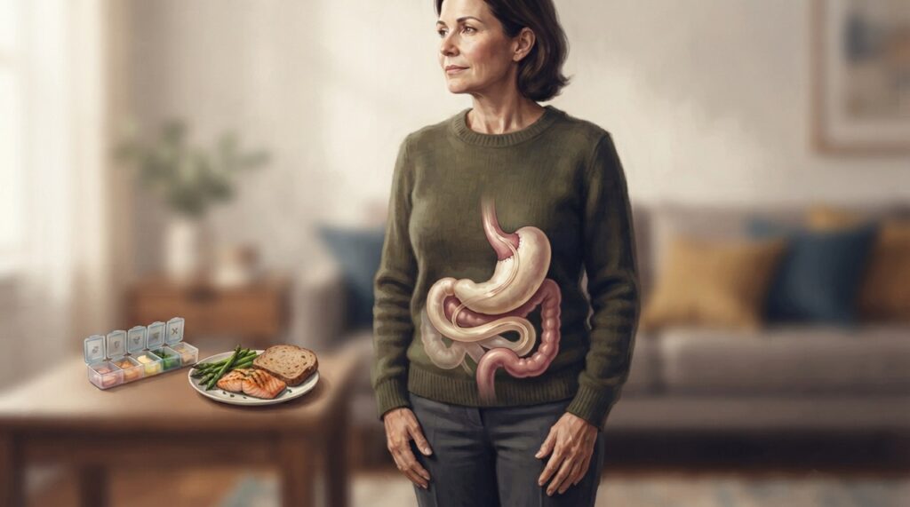 No bypass gástrico, além de o estômago ficar menor, o caminho dos alimentos pelo sistema digestivo também é modificado.