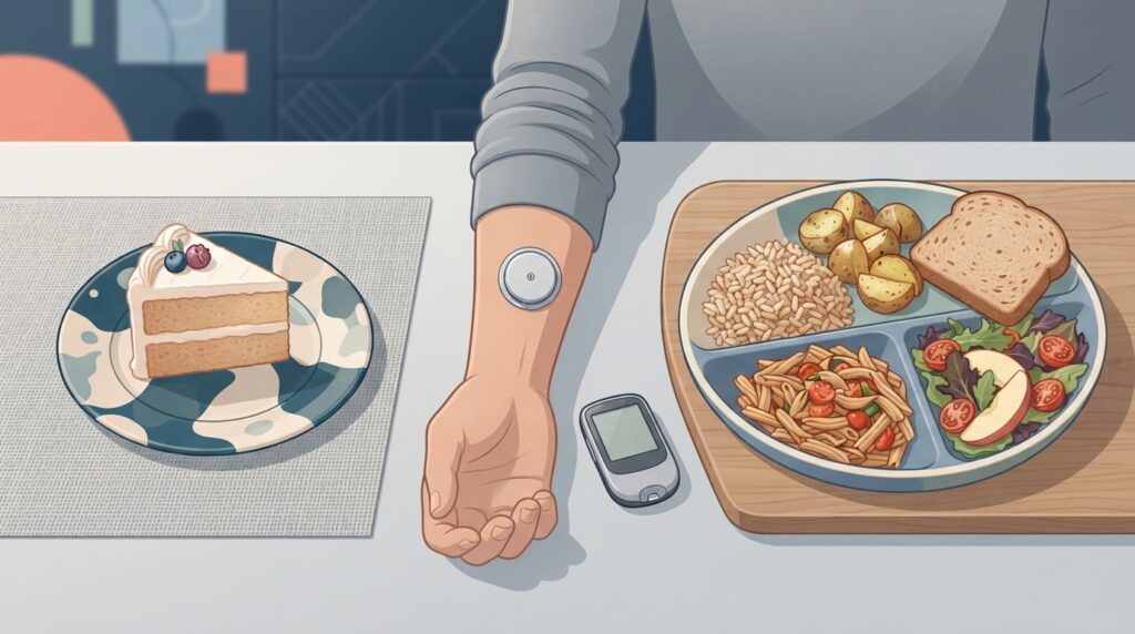 Cortar doces ajuda, mas o controle do diabetes depende do conjunto da alimentação e do tratamento.