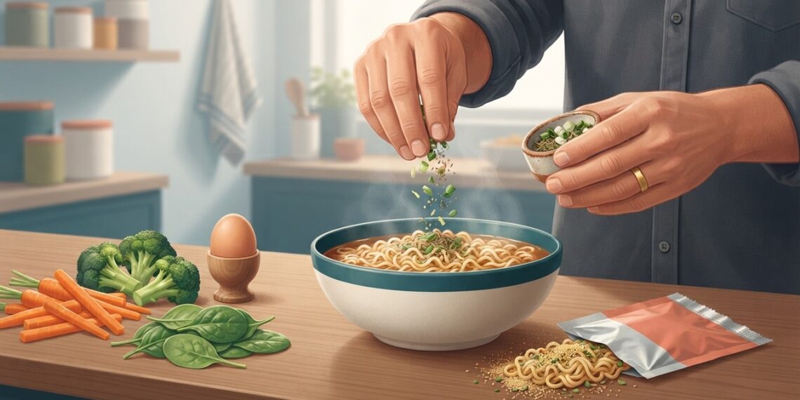 O que fazer para deixar o macarrão instantâneo menos prejudicial à saúde