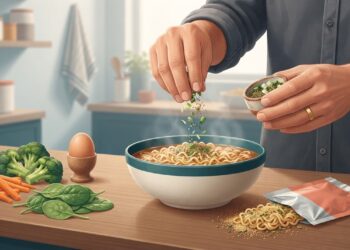 O que fazer para deixar o macarrão instantâneo menos prejudicial à saúde