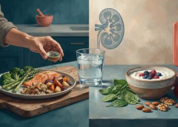 Alimentação e pedra nos rins: o que realmente faz diferença no risco