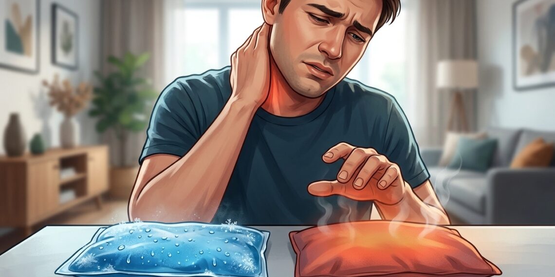 Calor ou gelo para o pescoço: o detalhe que importa