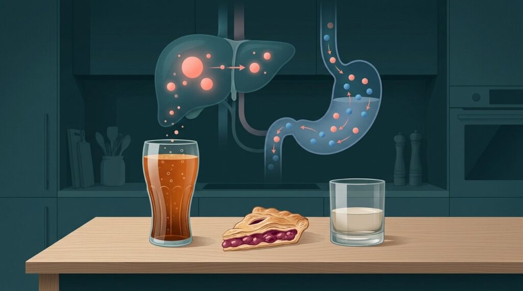 Açúcar, carboidratos refinados, excesso de calorias e álcool também podem contribuir para elevar os triglicerídeos.