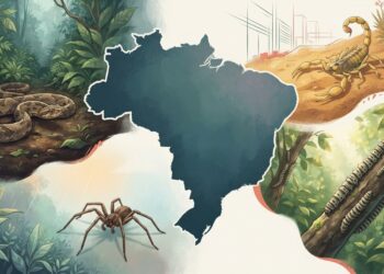 Quais animais peçonhentos exigem mais atenção em cada região e época do ano