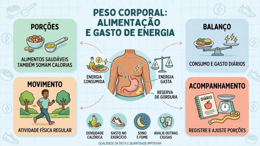 Você treina e come saudável, mas continua engordando