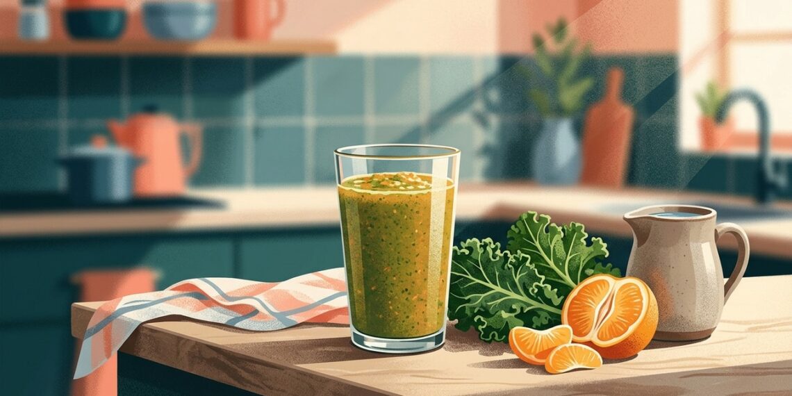 Couve e laranja no liquidificador: o que essa mistura oferece e quando vale tomar
