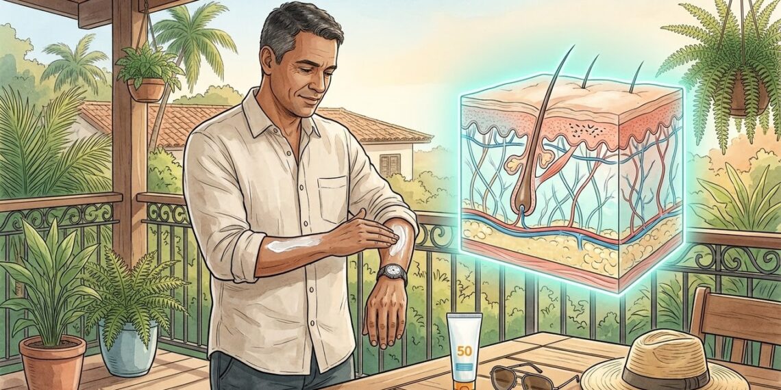 Pele ressecada aos 30 nem sempre é idade, mas falta de proteção solar nos anos anteriores