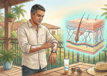 Pele ressecada aos 30 nem sempre é idade, mas falta de proteção solar nos anos anteriores