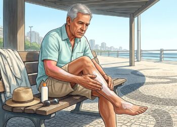 Protetor solar no corpo: o que realmente muda quando a aplicação é insuficiente