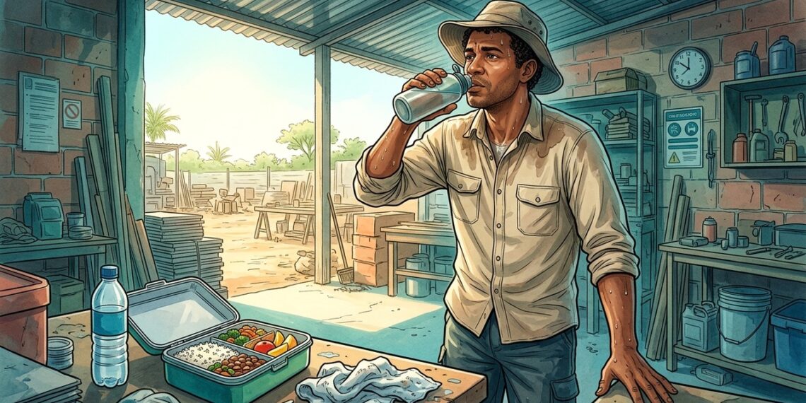 Beber muita água no calor pode não ser suficiente em algumas situações