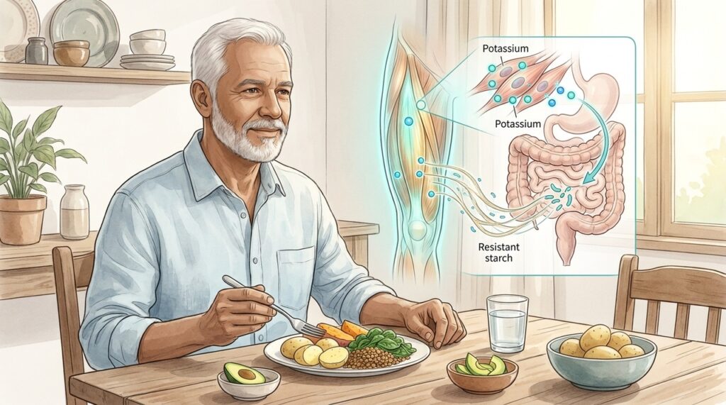 Com preparo adequado, os tubérculos contribuem para energia, saciedade e saúde intestinal.