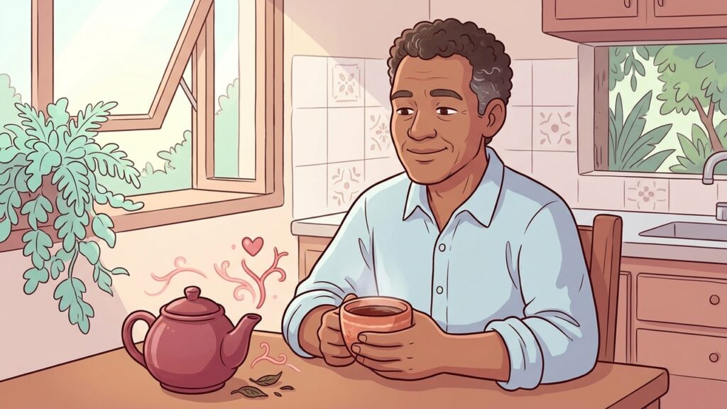 Chá preto ou verde pode integrar hábitos saudáveis para o coração, desde que não seja consumido pelando.