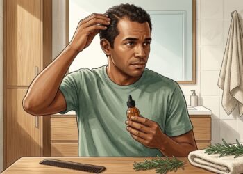 Óleo de alecrim no cabelo chegou a empatar com um remédio em estudo, mas há um detalhe importante