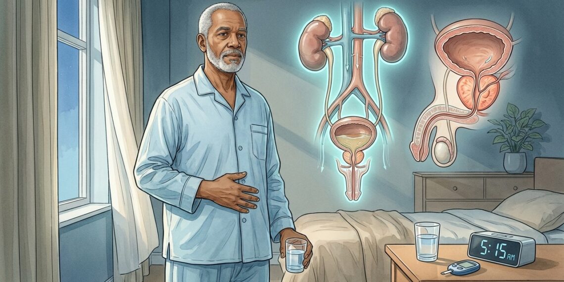 Levantar várias vezes à noite para urinar nem sempre significa diabetes