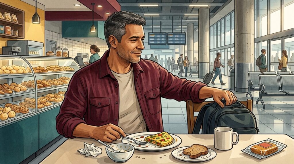 Mais proteína no café da manhã pode reduzir a fome antes do almoço.