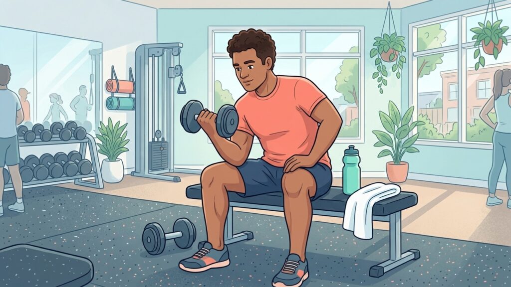 A hipertrofia muscular combina treino progressivo, alimentação adequada e recuperação para promover ganhos sustentáveis.