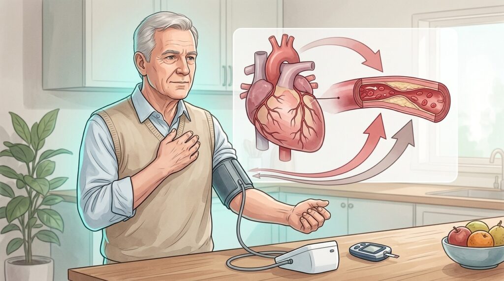 A saúde cardiovascular depende da combinação entre exames, hábitos e histórico individual.