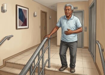 Sentir falta de ar ao subir escadas é normal depois dos 60?