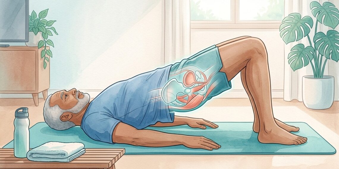 O controle da bexiga enfraquece com a idade: 3 exercícios para o assoalho pélvico