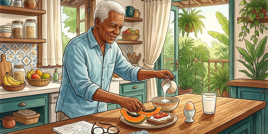 Especialistas em nutrição recomendam: a partir dos 60 anos, este é o café da manhã ideal