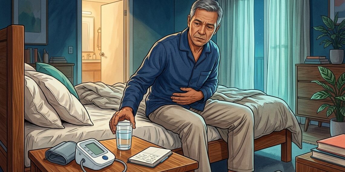 Levantar três vezes por noite para urinar: o que isso revela sobre a próstata e sobre o resto do corpo