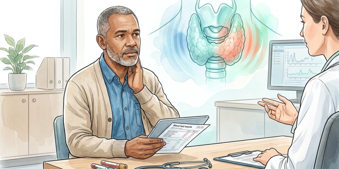 Como saber se a tireoide está desregulada pelos sinais e exames