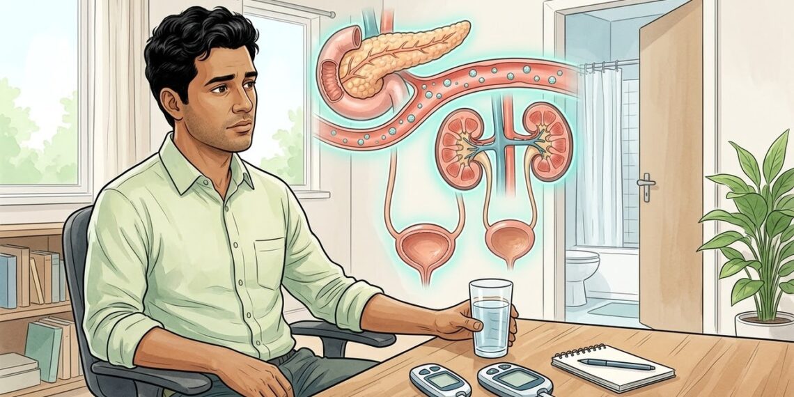 Sede constante e vontade frequente de urinar: quando desconfiar do açúcar no sangue