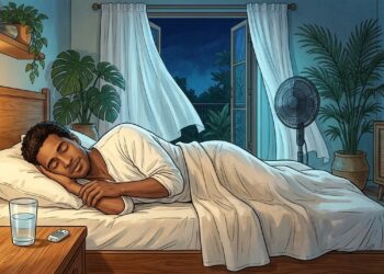 Ventilador ligado a noite inteira faz mal ou depende de como ele é usado?