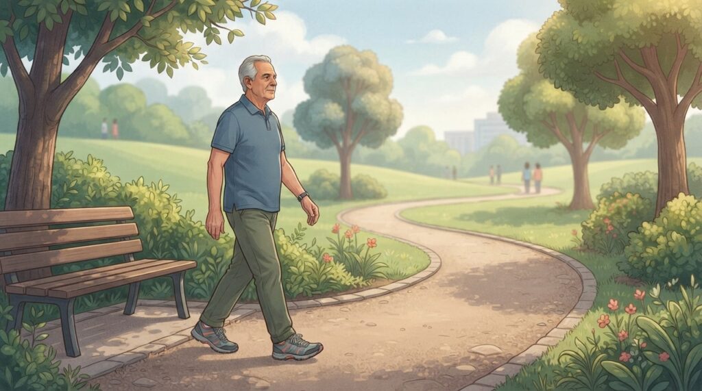 Quem estava sedentário pode começar com caminhadas curtas e aumentar o tempo gradualmente.