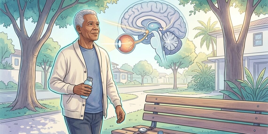 Expor os olhos à luz do sol logo cedo pode melhorar o sono da noite seguinte