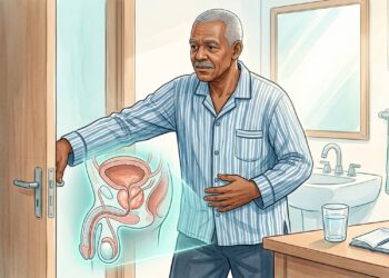 Levantar várias vezes à noite para urinar o sinal que muitos homens ignoram