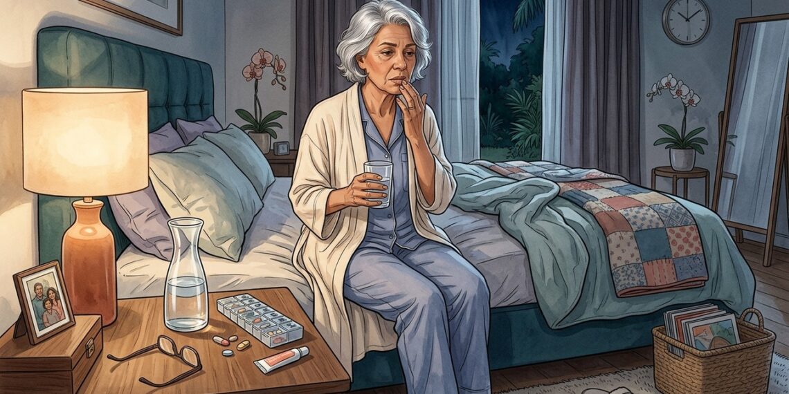 Antialérgico, antidepressivo e remédio para pressão estão entre os que podem deixar a boca seca à noite