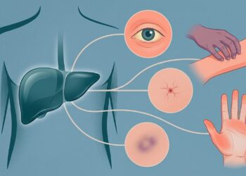 5 sinais de problemas no fígado perceptíveis na pele
