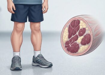Panturrilha grossa e endurecida em menino pequeno pode estar ligada à distrofia de Duchenne