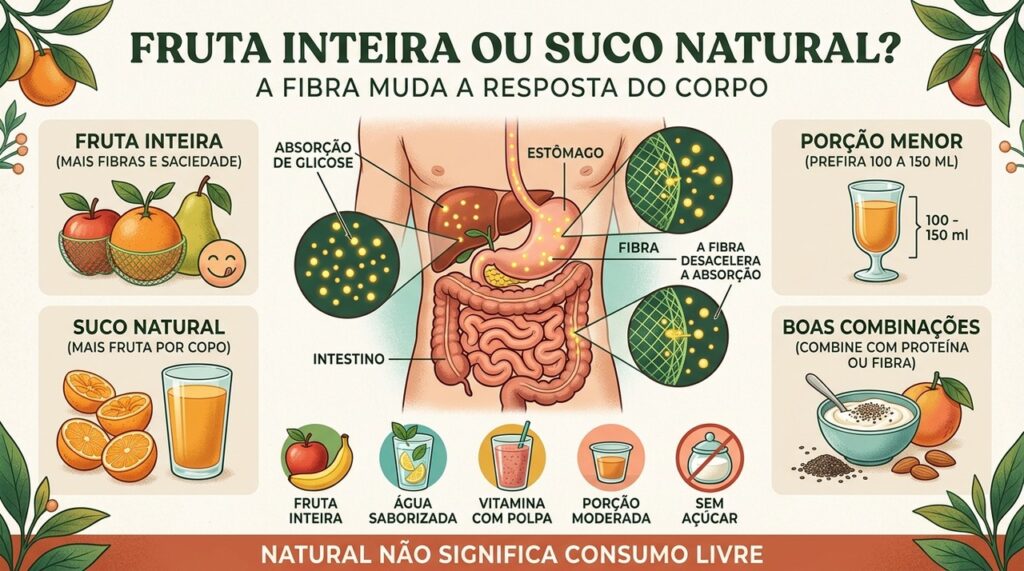 Fibras, porções menores e boas combinações ajudam a reduzir picos de glicose.