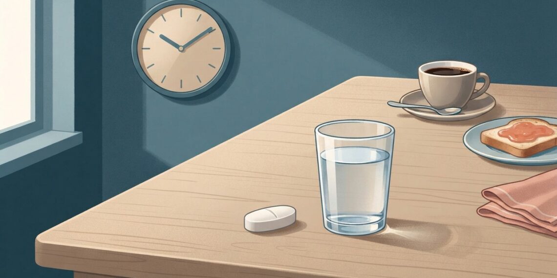 Antes ou depois do café: o detalhe no remédio de tireoide que muda de verdade o resultado