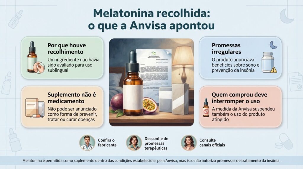 O recolhimento envolveu questões de segurança da forma de uso e alegações não autorizadas sobre o sono.