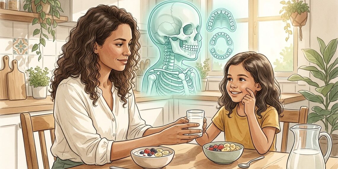 Ossos e dentes fortes desde a infância: o papel da vitamina D