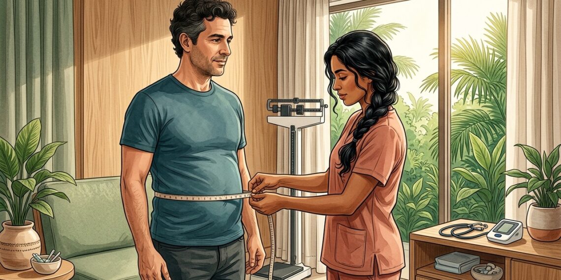 Barriga que cresce no meio do corpo pesa mais no risco cardiovascular do que o número da balança