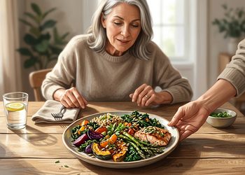 Proteína, legumes e grãos integrais ajudam pessoas acima dos 60 a preservar músculos e autonomia.