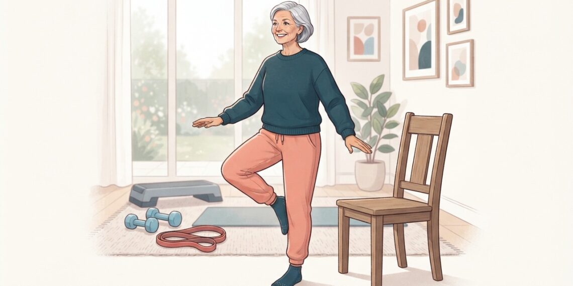 De quanto exercício de força você precisa conforme envelhece para preservar músculos e equilíbrio
