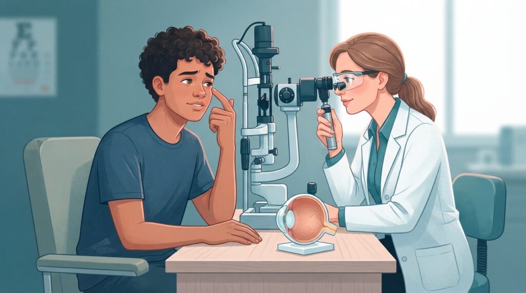 Coceira frequente merece investigação porque alergias e outras alterações podem manter o hábito de esfregar os olhos.