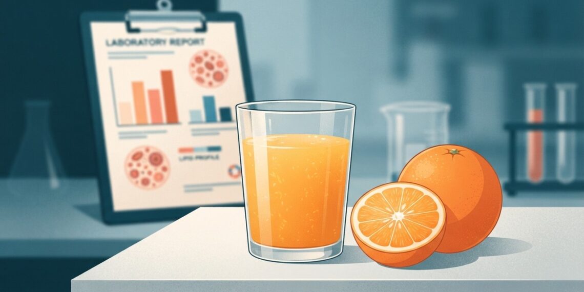 Suco de laranja pode auxiliar no controle do colesterol, aponta pesquisa da Unesp