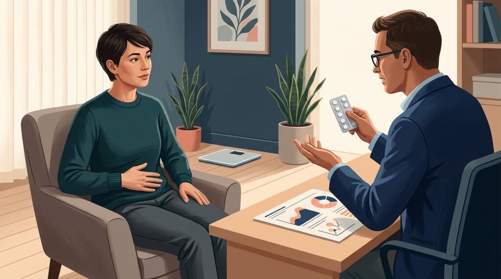 A dose do medicamento precisa equilibrar resposta ao tratamento e possíveis efeitos adversos.