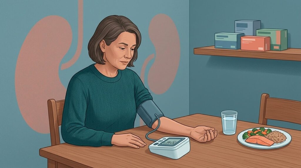 Controlar pressão e glicose e evitar o uso frequente de anti-inflamatórios sem orientação são medidas importantes para os rins.