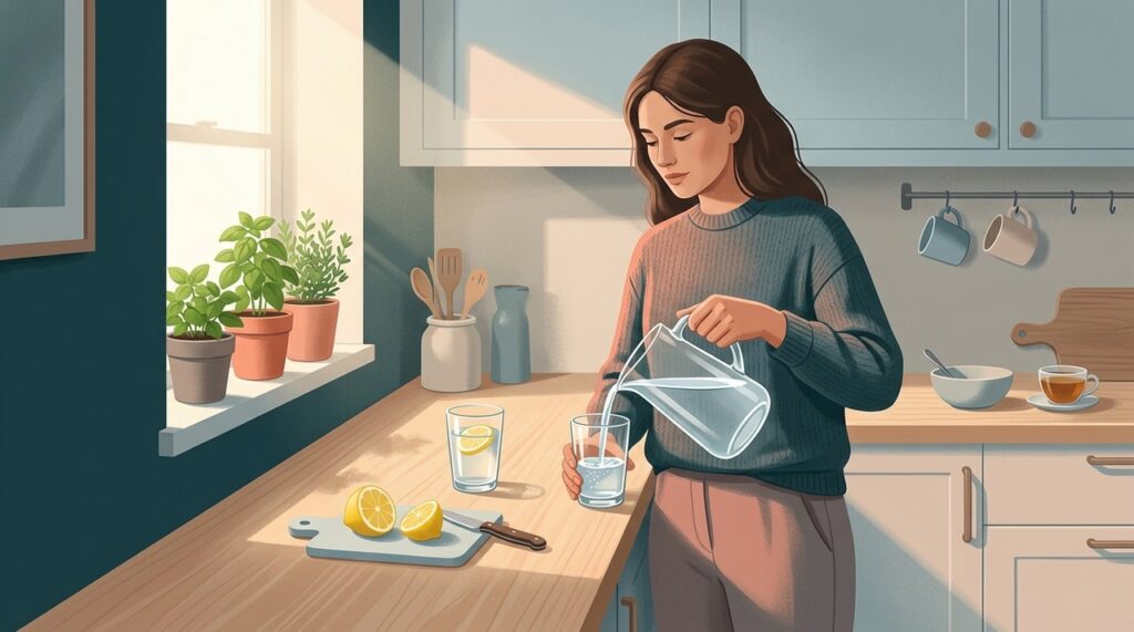 O limão pode mudar o sabor da bebida, mas não torna a água mais hidratante.