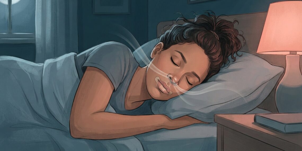 Dormir com fita na boca: para que serve e quais efeitos esperar de verdade