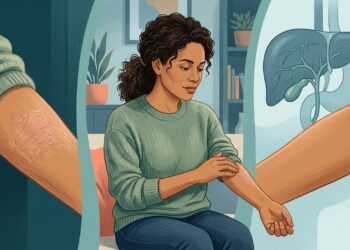 Como diferenciar coceira dermatológica comum de sintomas que indicam alteração hepática